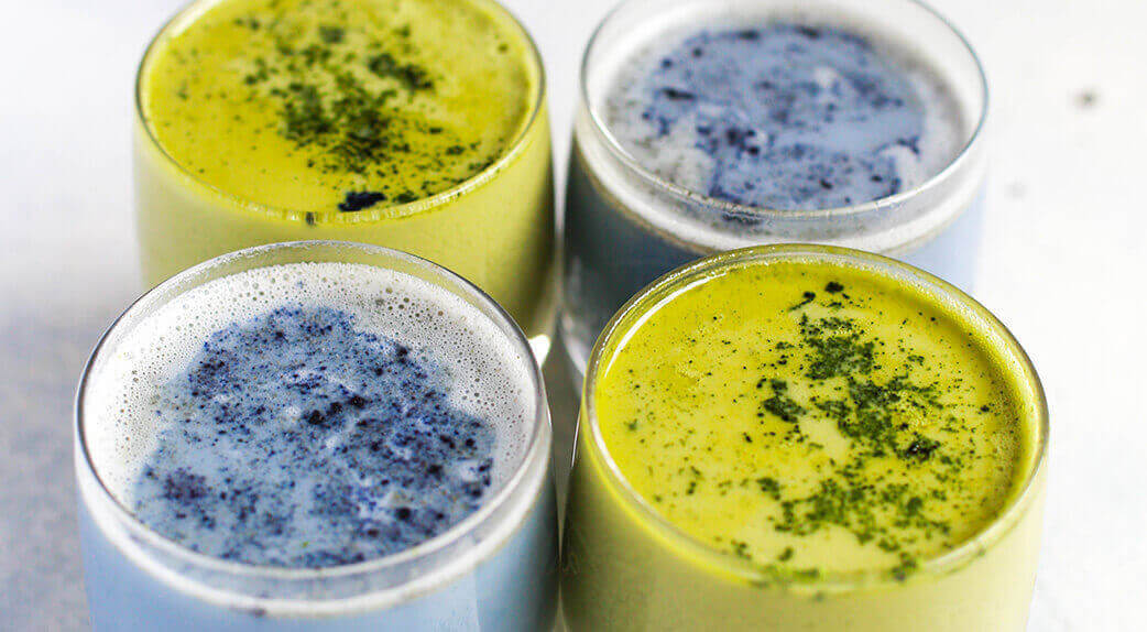 blue matcha, une infusion aux fleurs originaire de Thaïlande