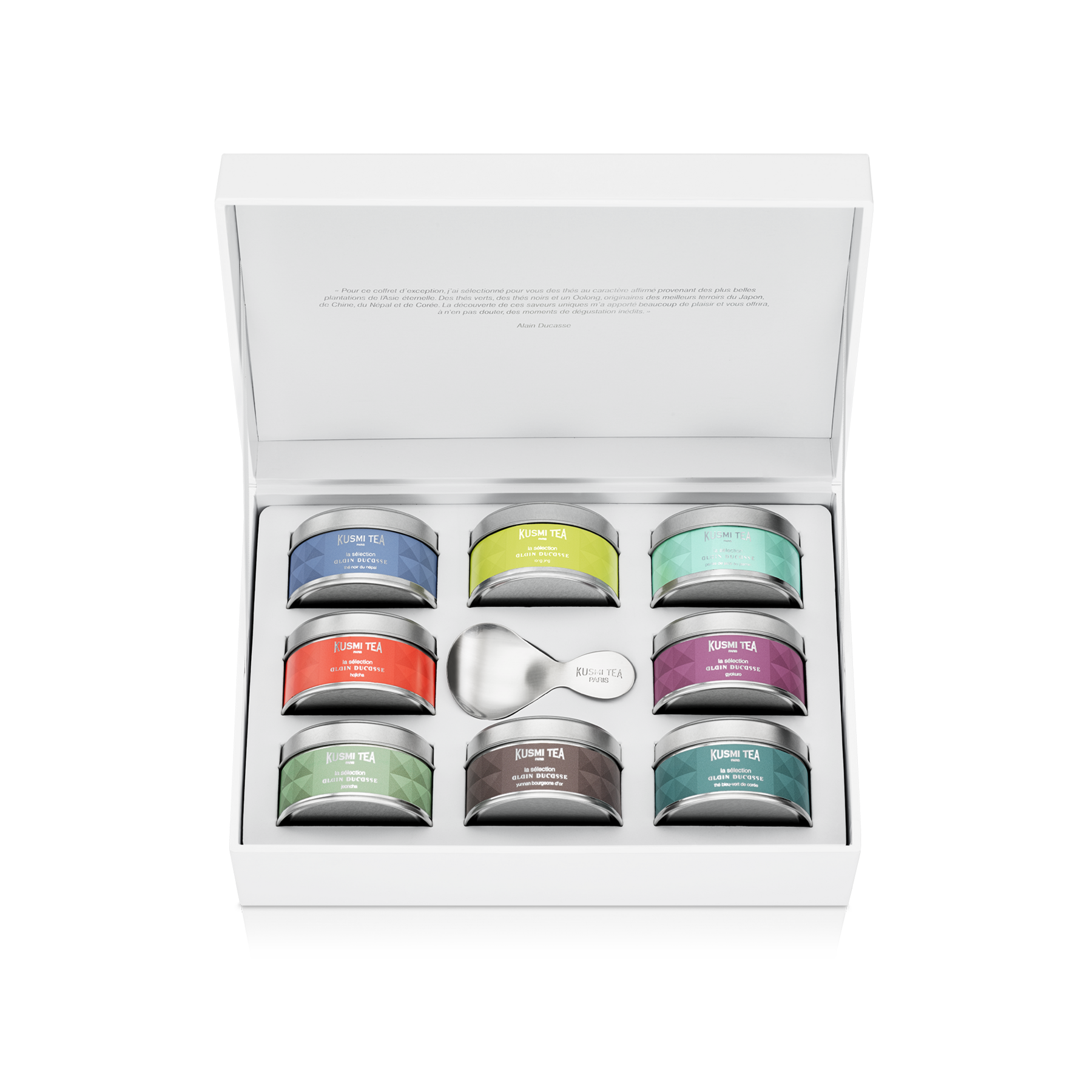 Geschenkset voor de biologische Alain Ducasse Collectie