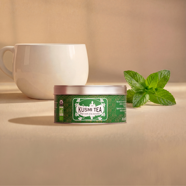 Thé vert à la menthe