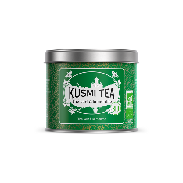 Spearmint green tea