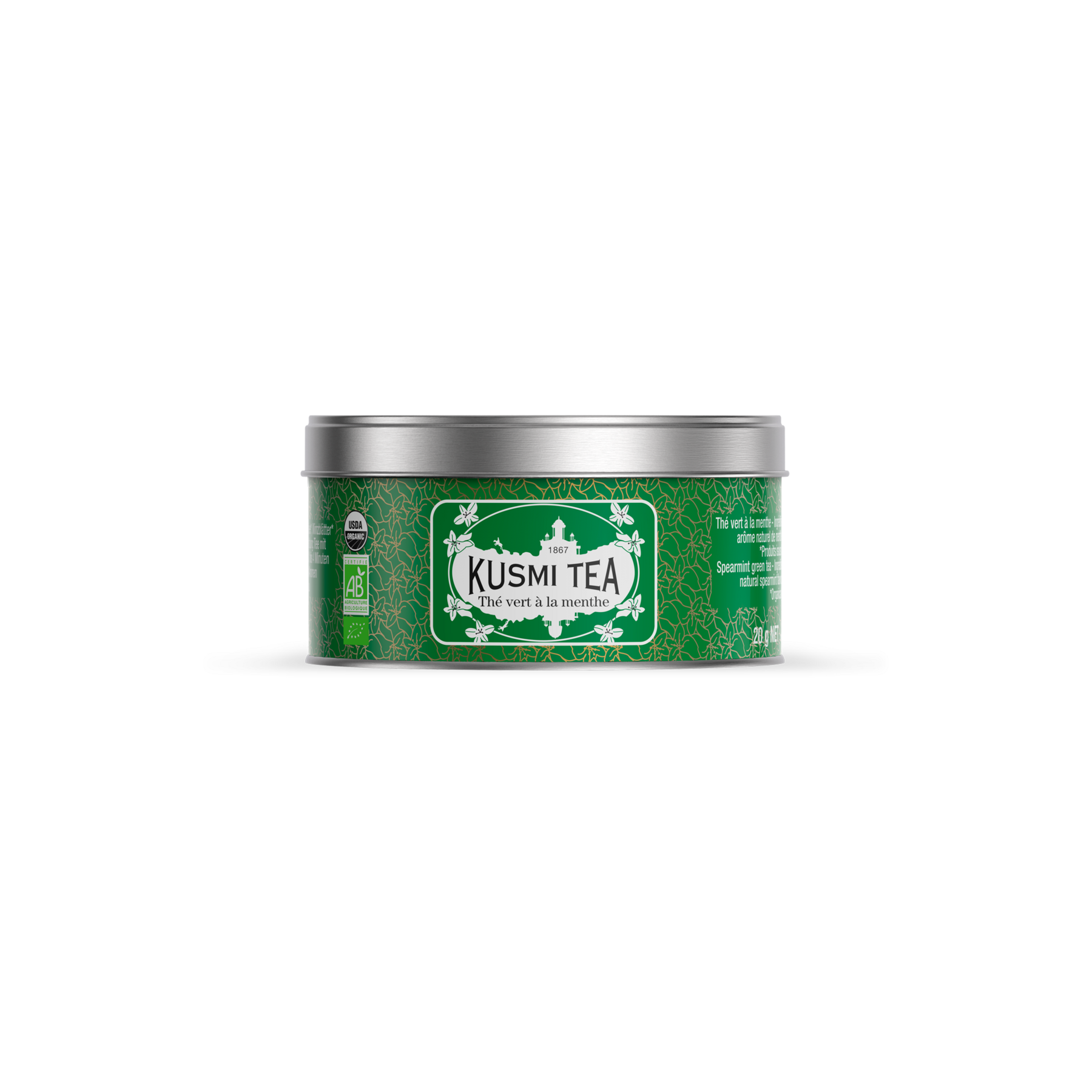 Thé vert à la menthe
