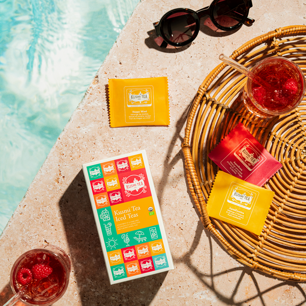 Coffret Les Thés Glacés de Kusmi Tea bio