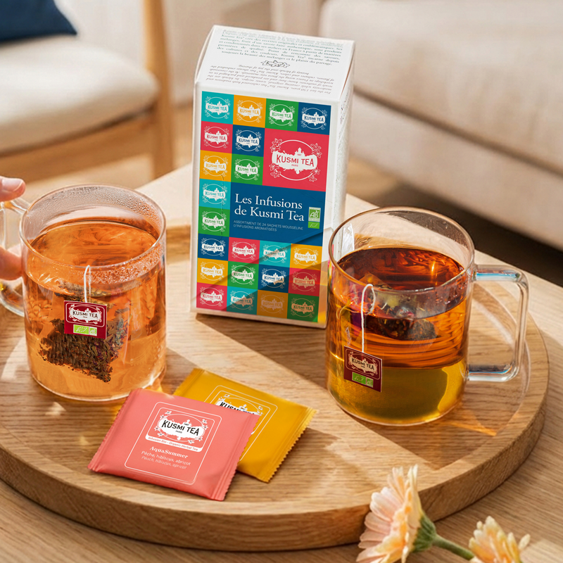 Kusmi thee biologische infusies geschenkset