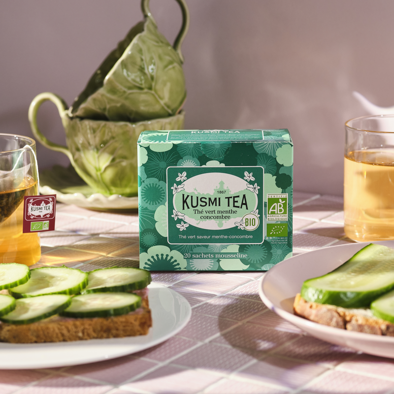 Té verde pepino y menta