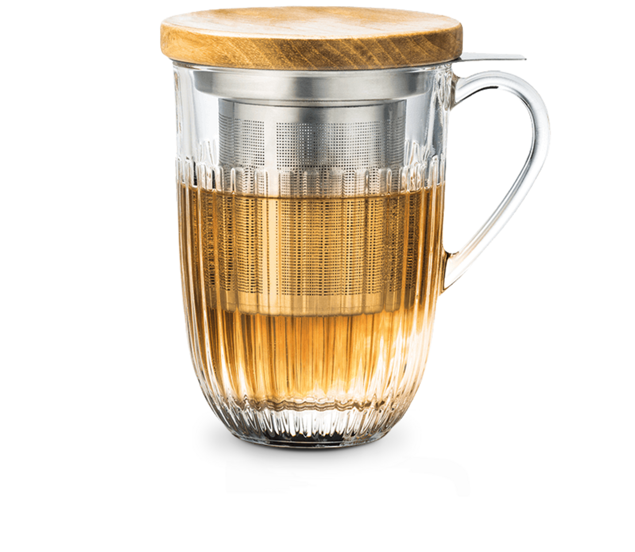 Tempered glass tea mug 40Cl