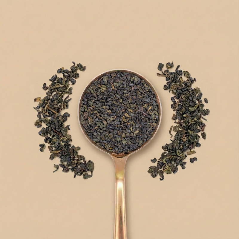 Gunpowder green tea