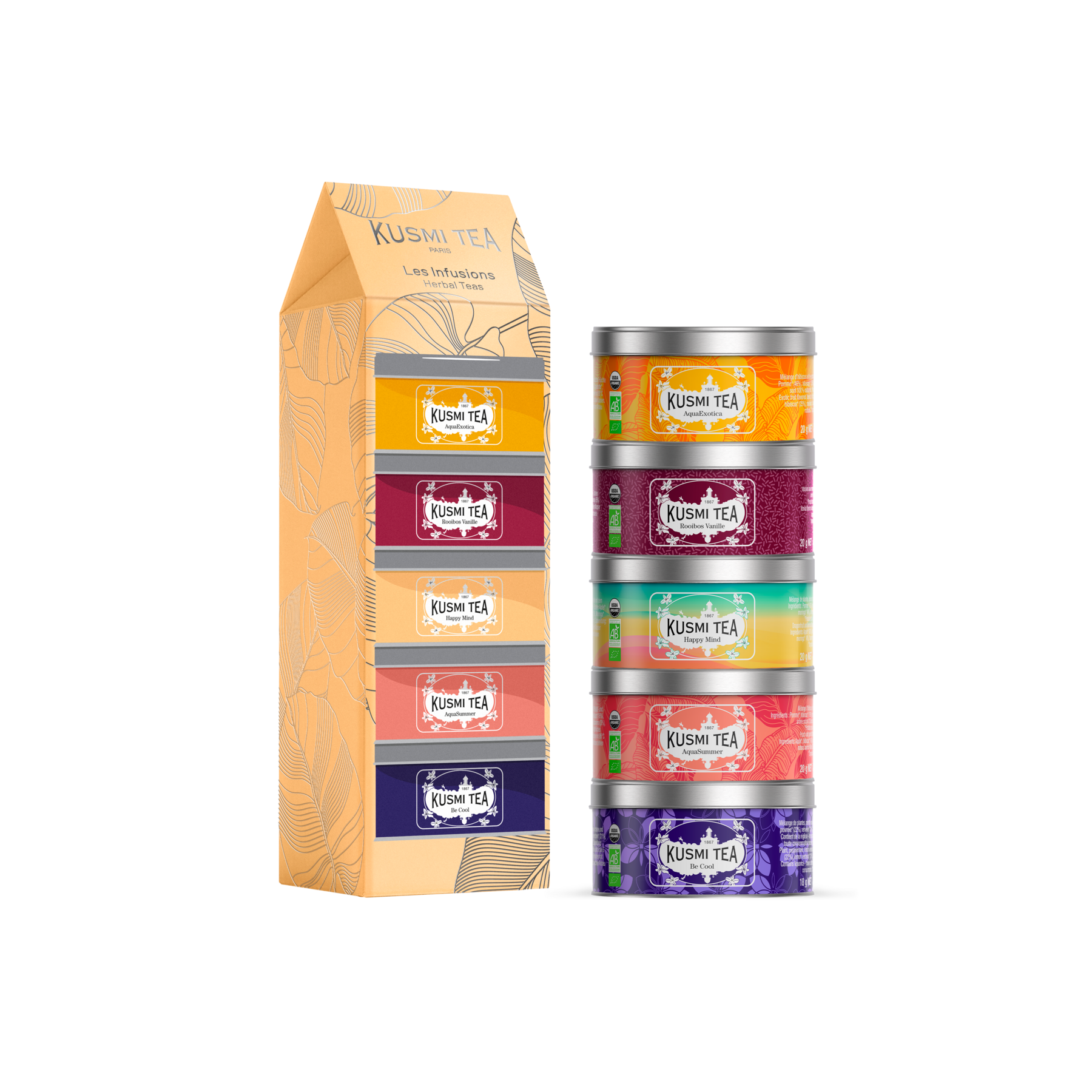 Organic Herbal Teas Gift Set