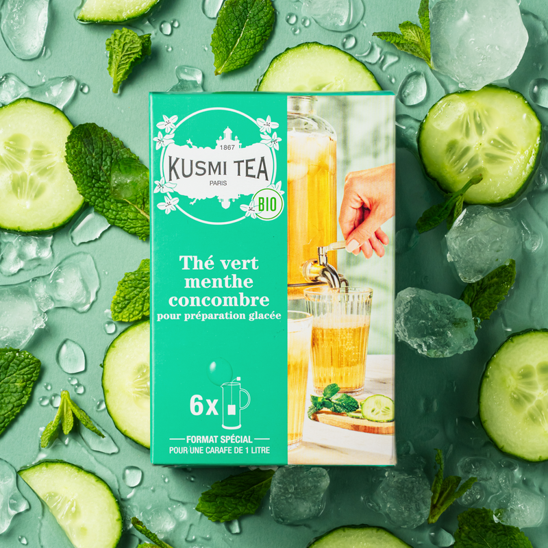 Té verde pepino y menta