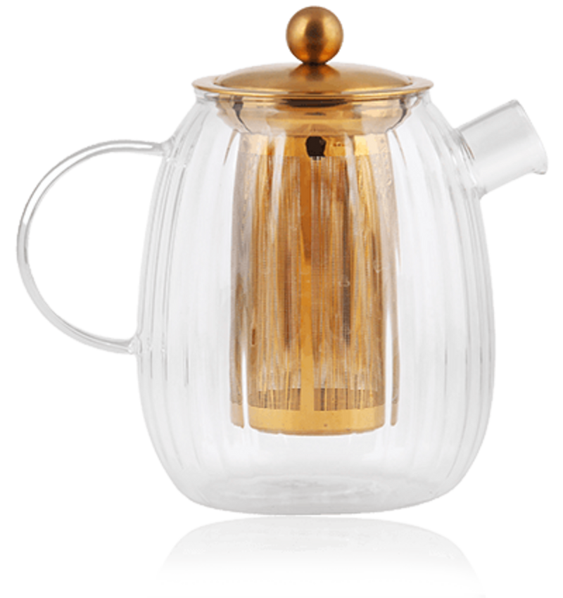 Teiera in vetro Tulip 1L