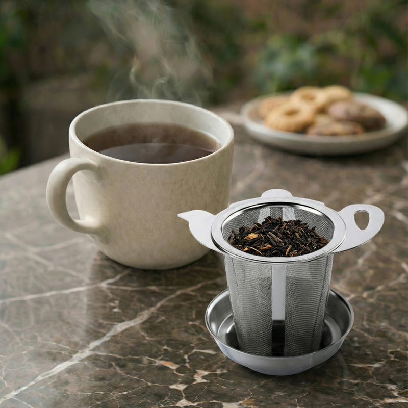 Infusor de té de acero inoxidable